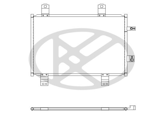 Condensator, climatizare KOYORAD CD060934