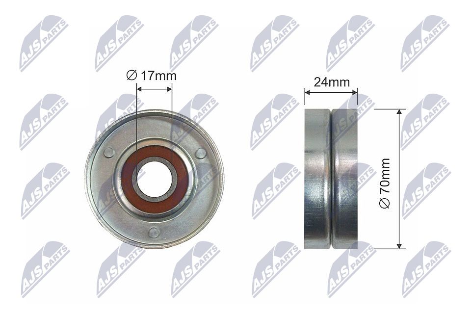 rola intinzator,curea transmisie NTY RNK-WW-007