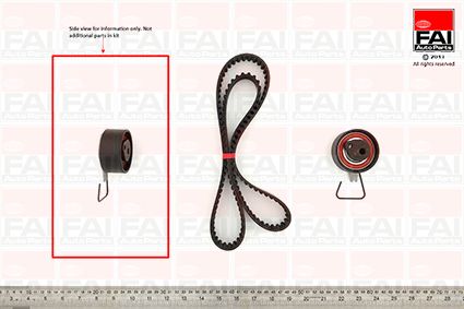 Zestaw paska rozrządu FAI AUTOPARTS TBK155