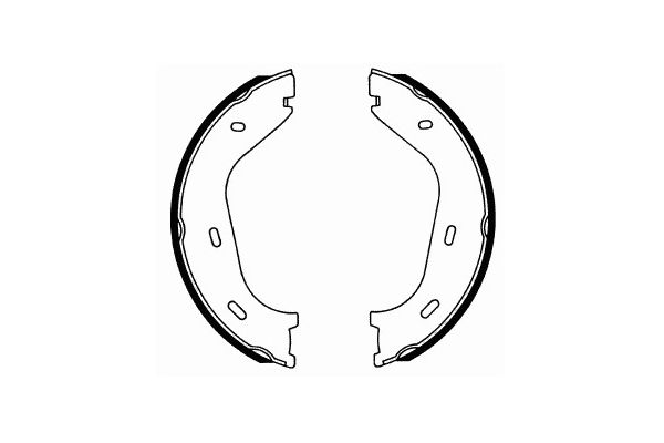Zestaw szczęk hamulcowych, hamulec postojowy SCT - MANNOL SS 515