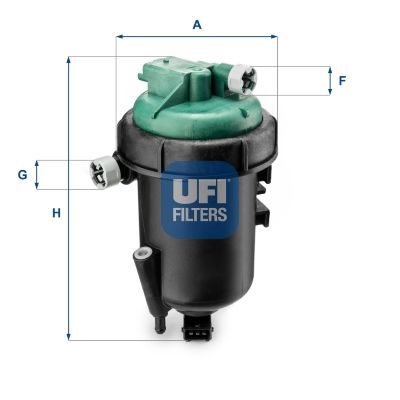 filtru combustibil UFI 55.175.00