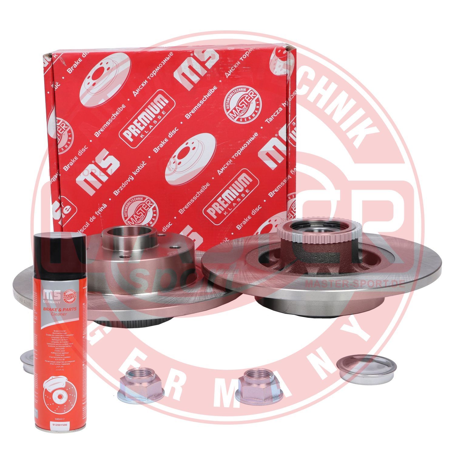 Tarcza hamulcowa MASTER-SPORT GERMANY 2401120217B-SET-MSP