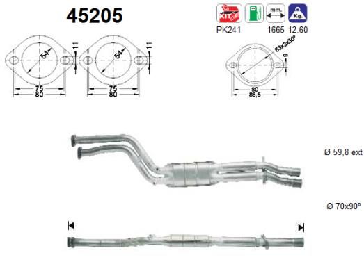 Katalizator AS 18301403489