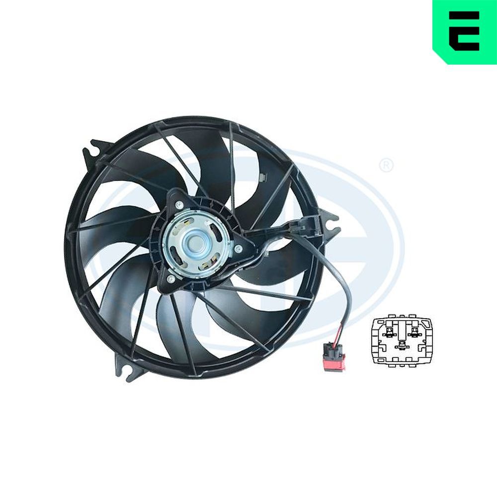 Ventilator, radiator ERA 352047