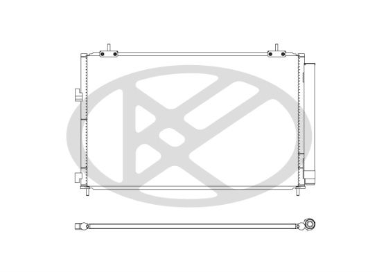 Condensator, climatizare KOYORAD CD010705