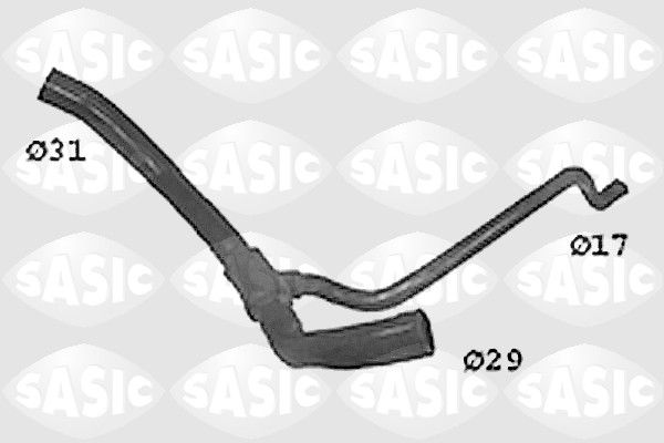Przewód elastyczny chłodnicy SASIC SWH4315