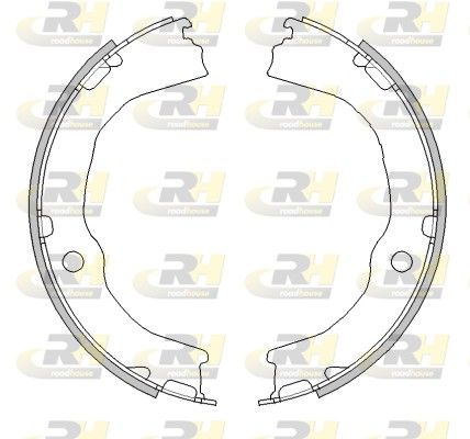 Szczęka hamulcowa, hamulec postojowy ROADHOUSE 4481.00