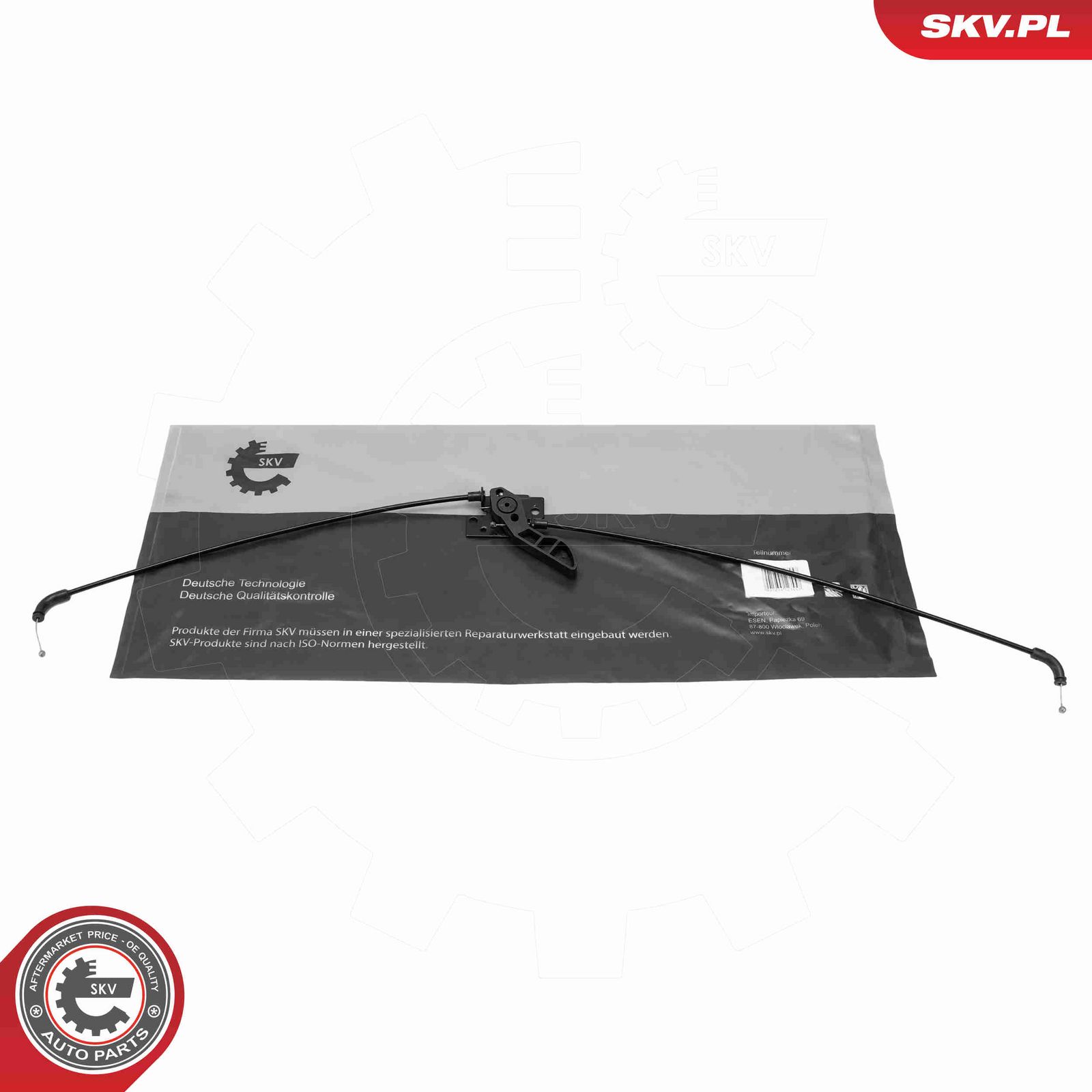 Тросик замка капота