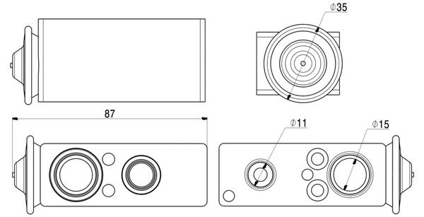 Supapa expansiune, clima MAHLE AVE 18 000P