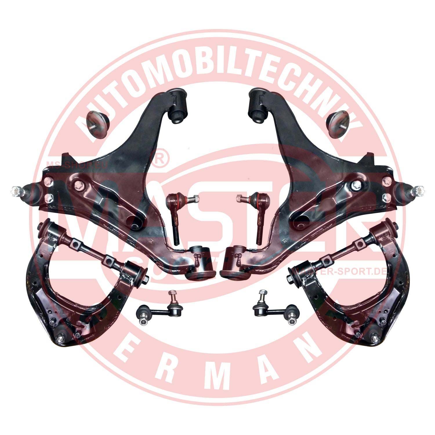 E-shop Sada ramien nápravy zavesenia kolies MASTER-SPORT GERMANY 36943-KIT-MS