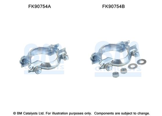 Zestaw montażowy, katalizator BM CATALYSTS FK90754