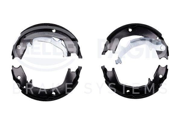 Zestaw szczęk hamulcowych, hamulec postojowy HELLA 8DA 355 050-731