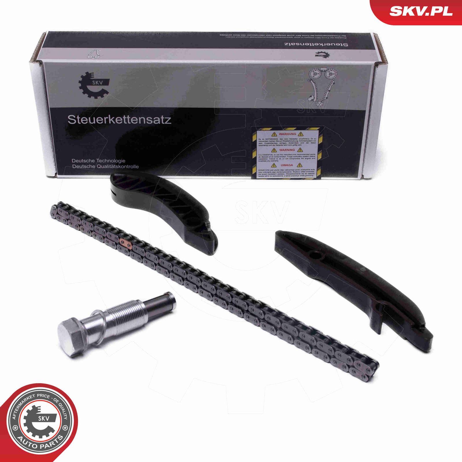 Sadales vārpstas piedziņas ķēdes komplekts