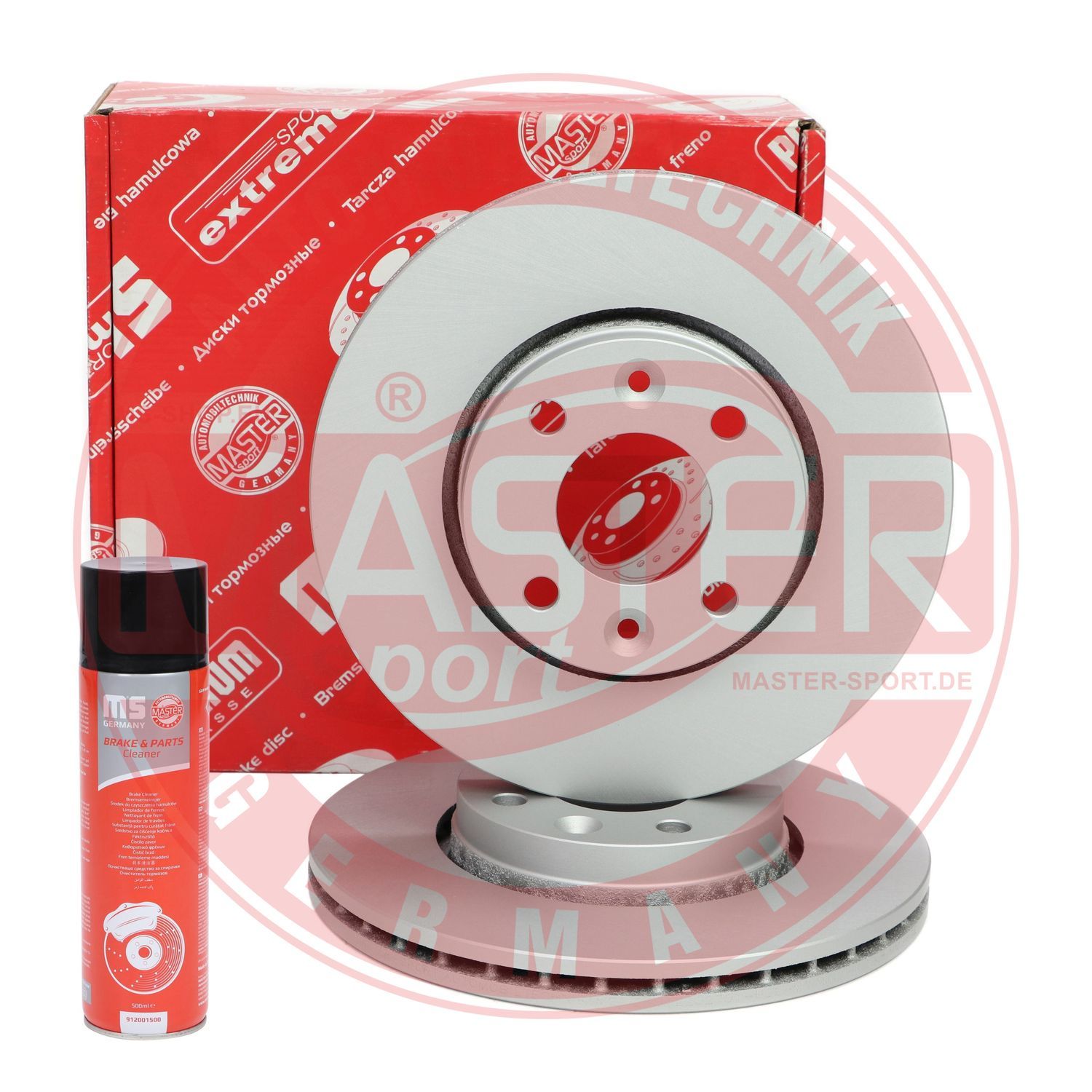 Tarcza hamulcowa MASTER-SPORT GERMANY 24012202701-SET-MSP