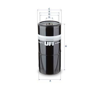 filtru combustibil UFI 24.332.00