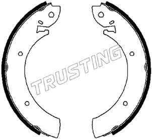 Zestaw szczęk hamulcowych TRUSTING 088.207