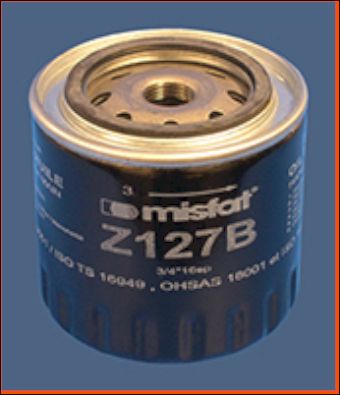 Filtr oleju MISFAT Z127B