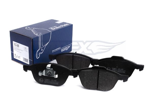 Levně Sada brzdových destiček, kotoučová brzda TOMEX Brakes 13-05
