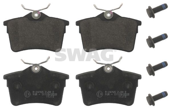 Levně Sada brzdových destiček, kotoučová brzda SWAG 62 91 6831