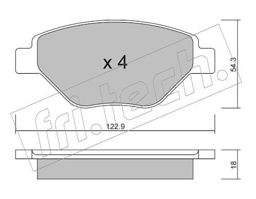 Piduriklotsi komplekt,ketaspidur
