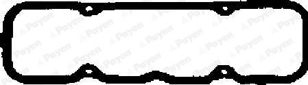 Uszczelka, pokrywa głowicy cylindrów PAYEN JN068