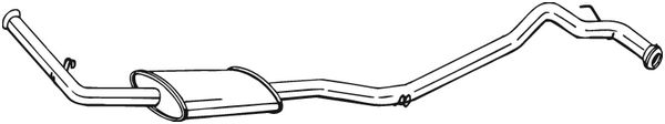 Tłumik środkowy KLOKKERHOLM 287-313