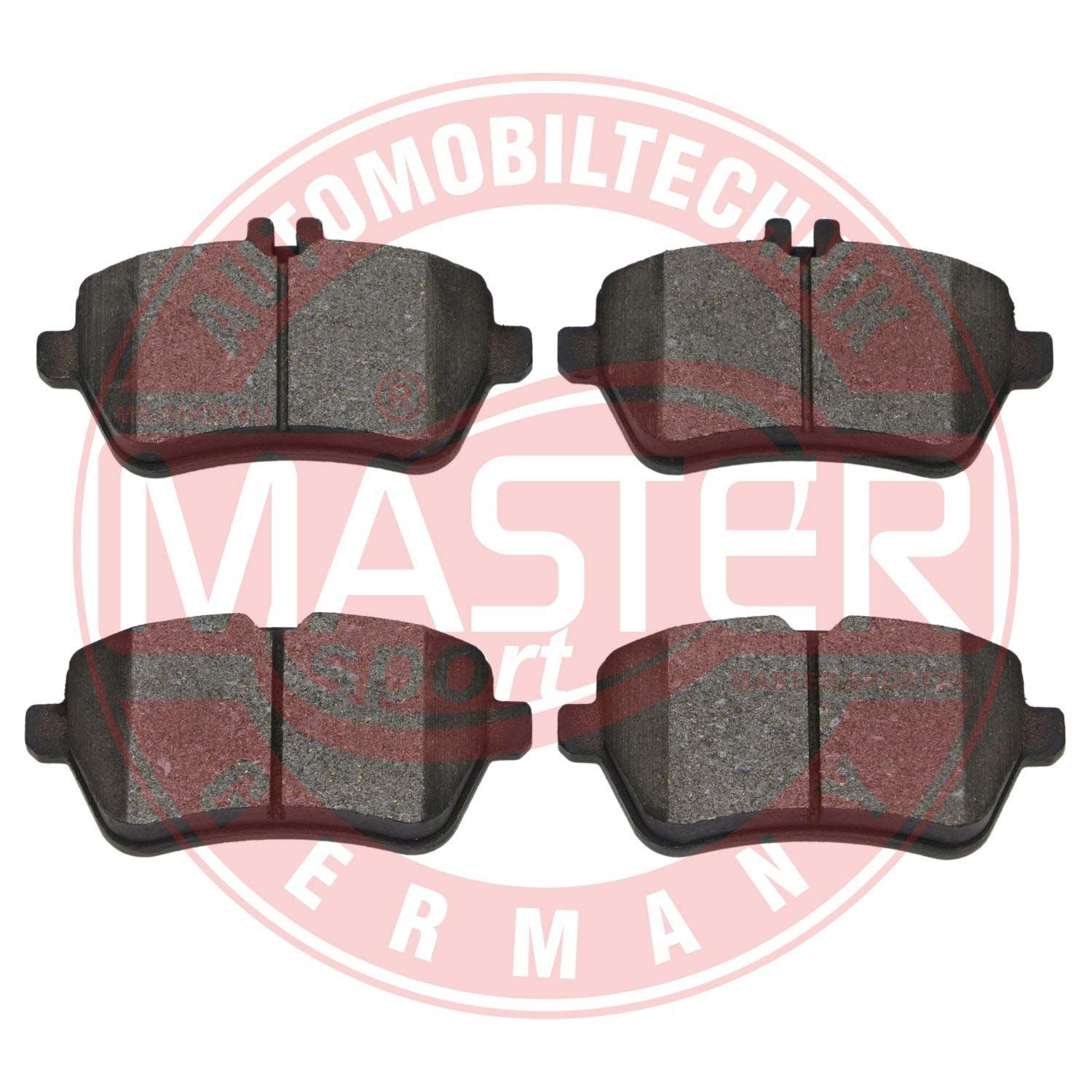 Zestaw klocków hamulcowych, hamulce tarczowe MASTER-SPORT GERMANY 13046027802N-SET-MS