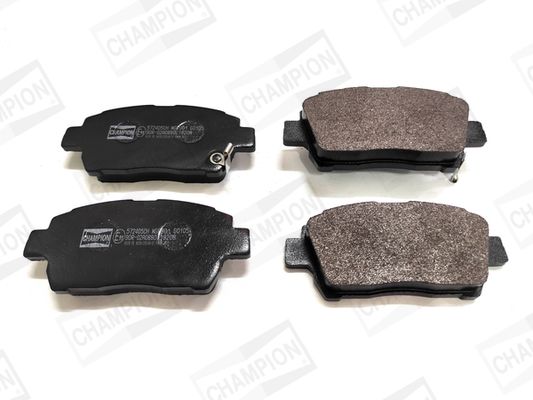 Zestaw klocków hamulcowych, hamulce tarczowe CHAMPION 572405CH