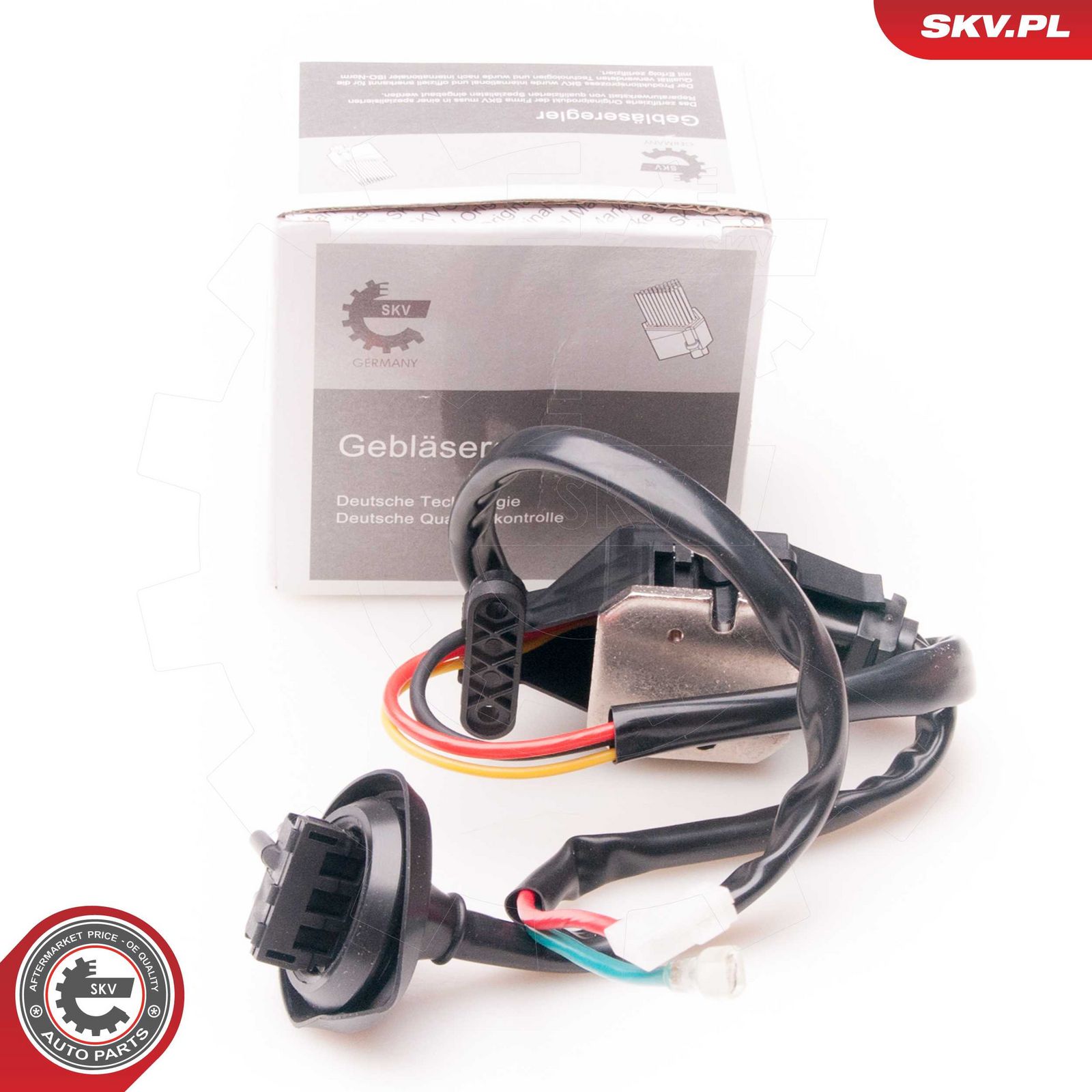 Odpor, vnitřní tlakový ventilátor ESEN SKV 94SKV043