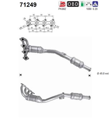 Katalizator AS 71249