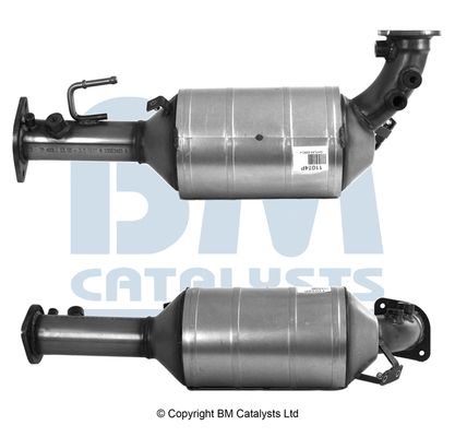 Filtr sadzy / filtr cząstek stałych, układ wydechowy BM CATALYSTS B0802EC00A