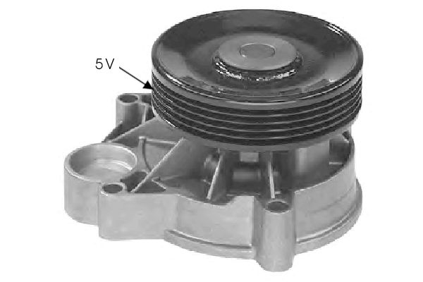 Pompe à eau, refroidissement du moteur