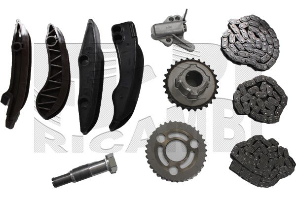 Zestaw łańcucha rozrządu KM INTERNATIONAL KCD334