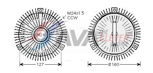 Сцепление, вентилятор радиатора