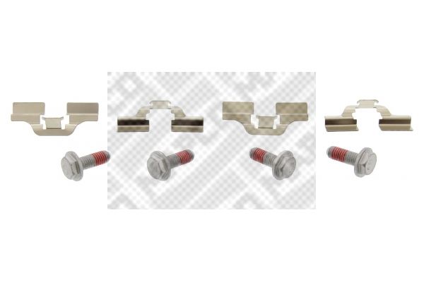 Zestaw akcesoriów, klocki hamulcowe MAPCO 9392