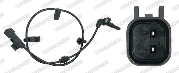 Czujnik, prędkość obrotowa koła WAGNER ABS00520