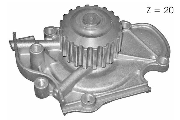 Pompe à eau, refroidissement du moteur