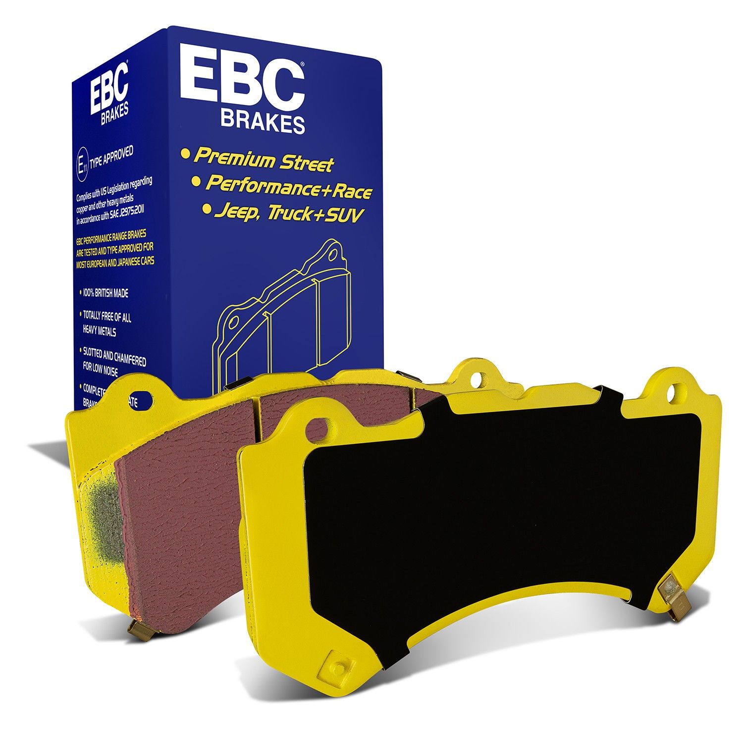set placute frana,frana disc EBC DP41853R