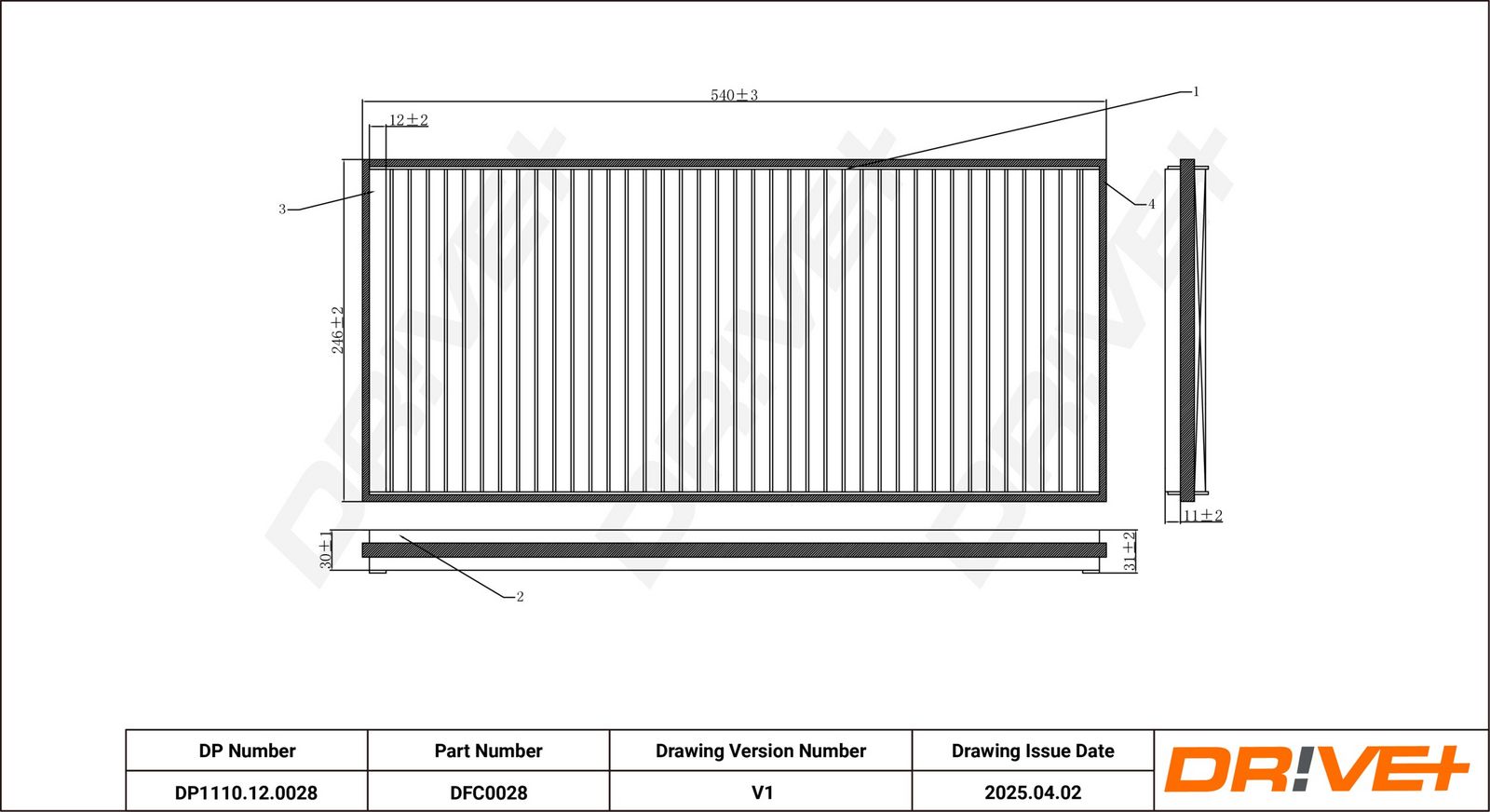 Фильтр, воздух во внутренном пространстве