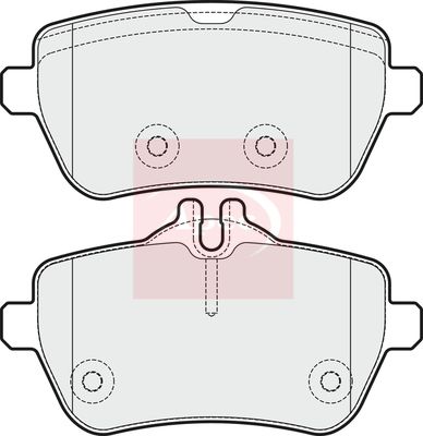 Apec - Rear Brake Pad Set
