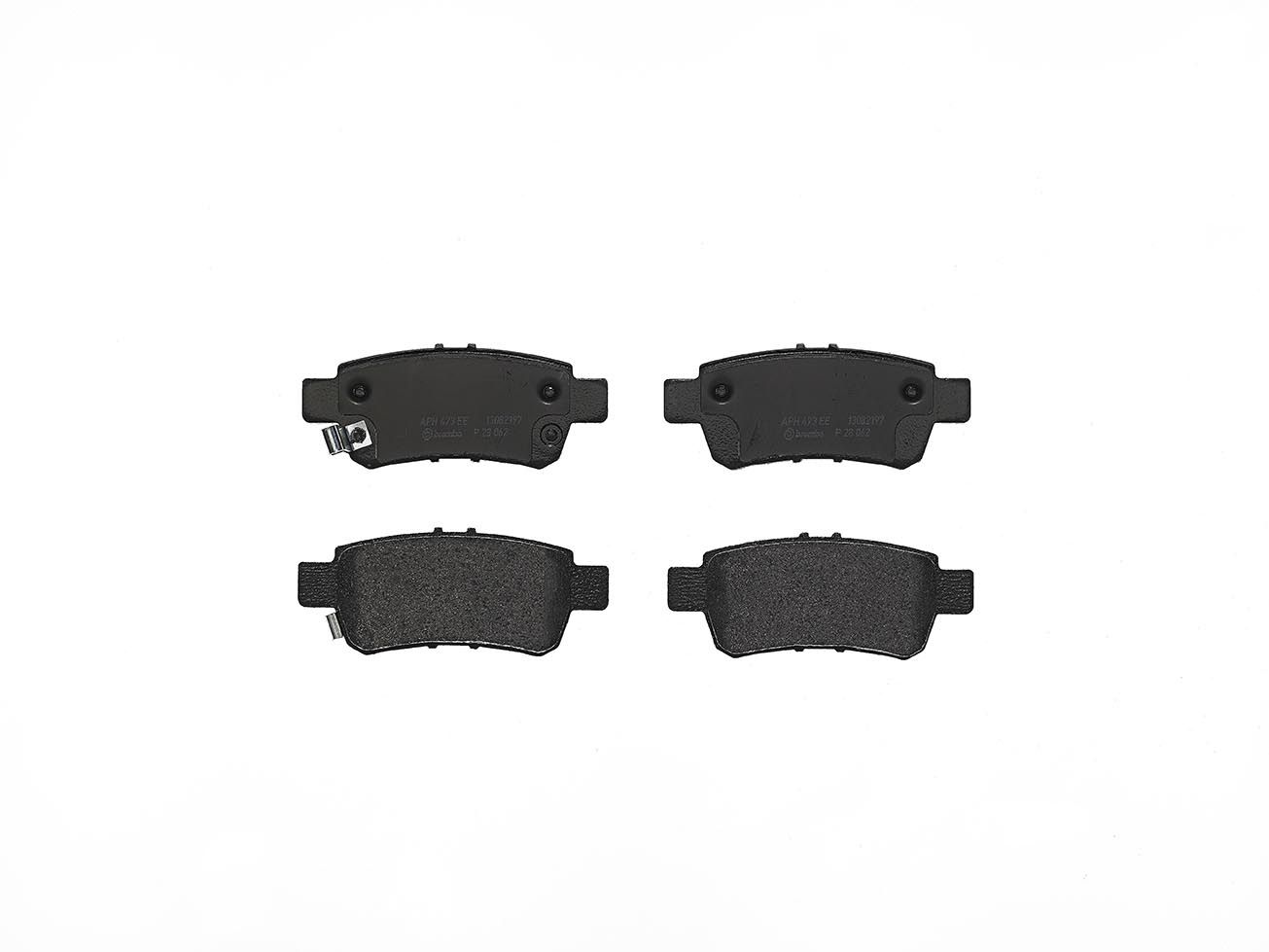 Levně Sada brzdových destiček, kotoučová brzda BREMBO P 28 062