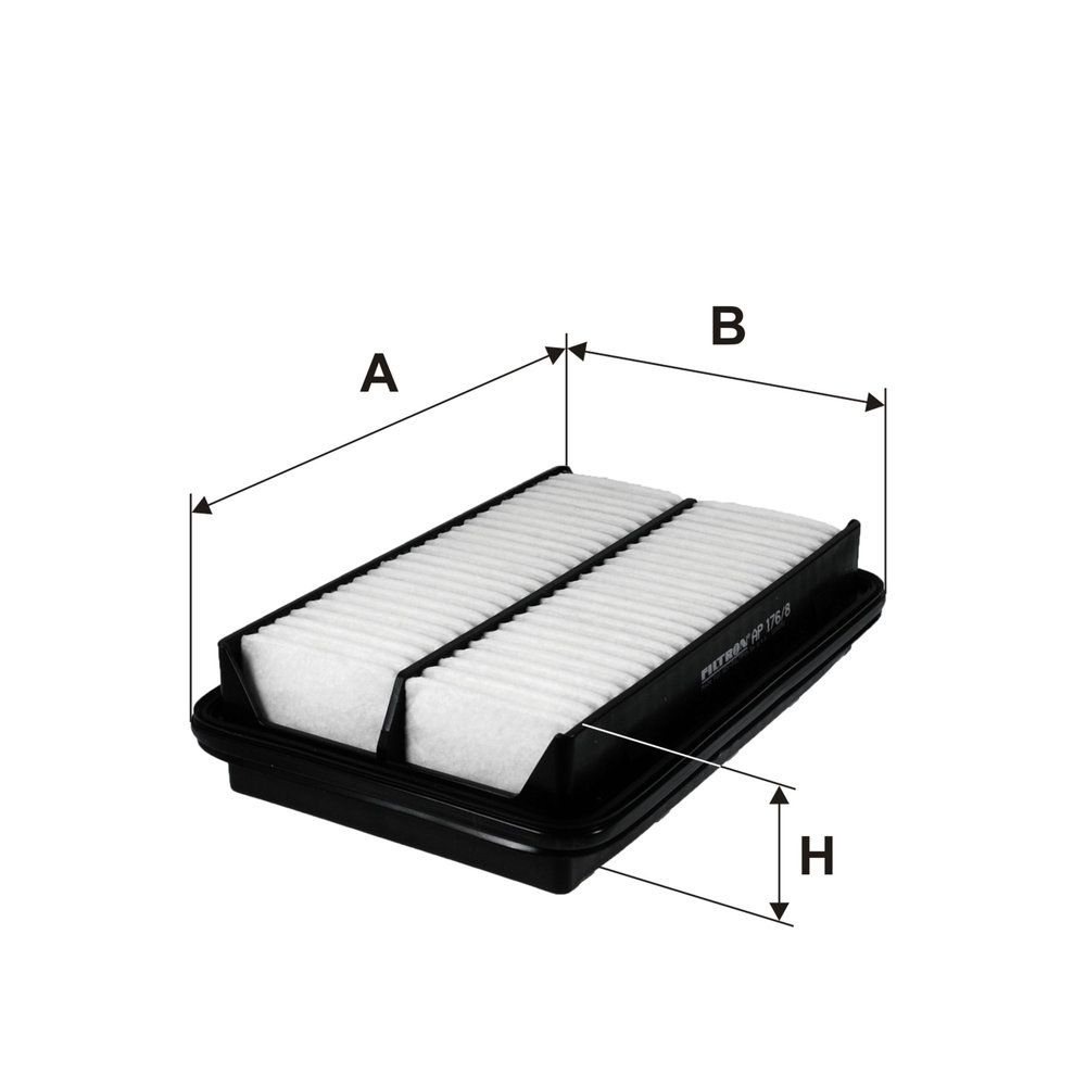 Levně Vzduchový filtr FILTRON AP 176/8