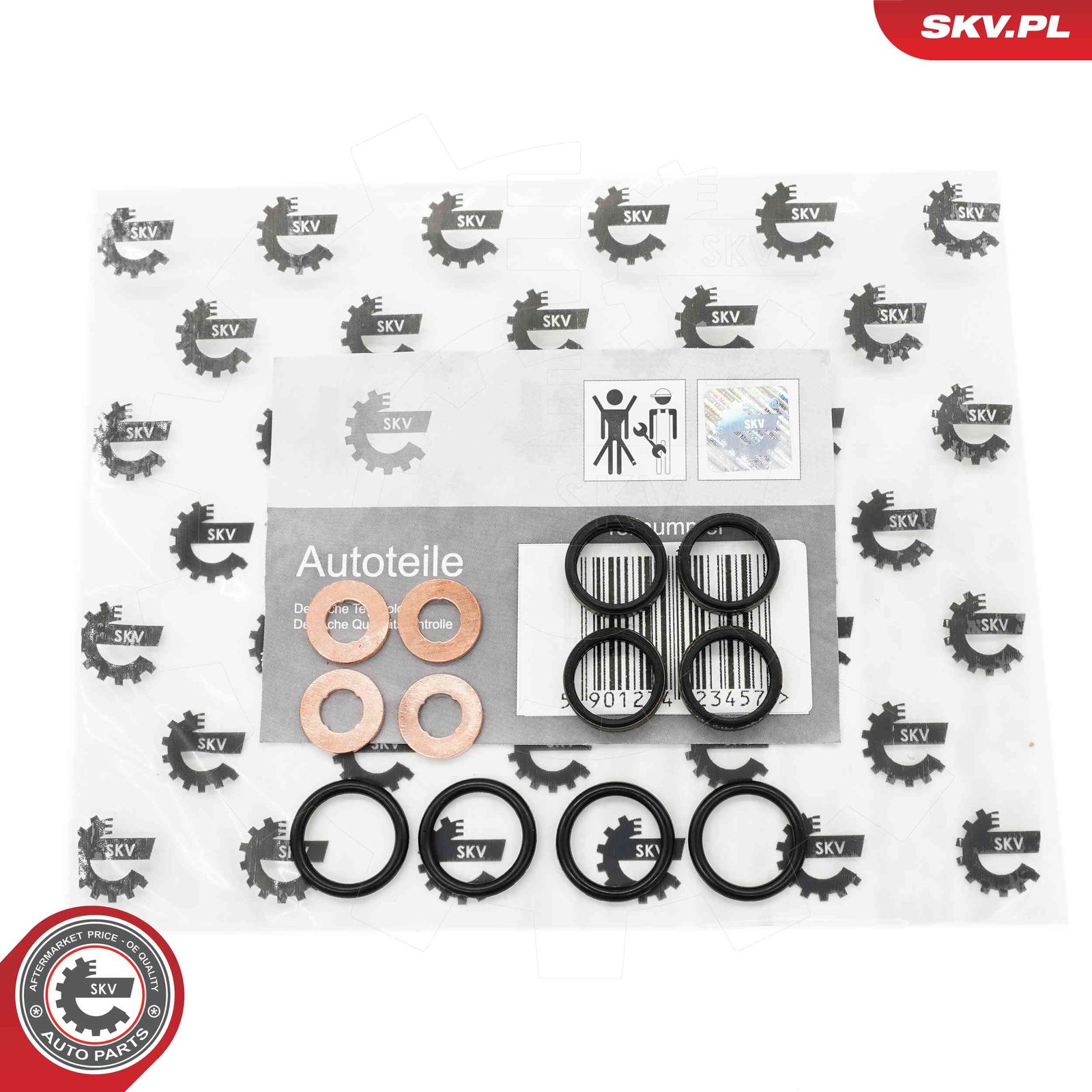 Blīvju komplekts, Iesmidzināšanas sprausla