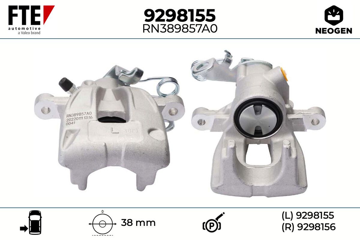 Etrier frana FTE NEOGEN 9298155