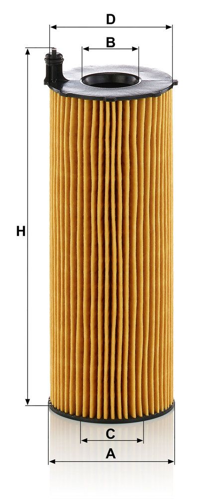Levně Olejový filtr MANN-FILTER HU 8001 x