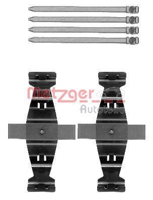 Set accesorii, placute frana METZGER 109-1786