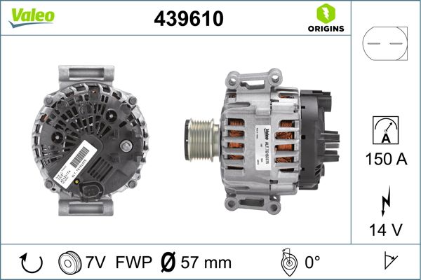 Alternator VALEO 439610
