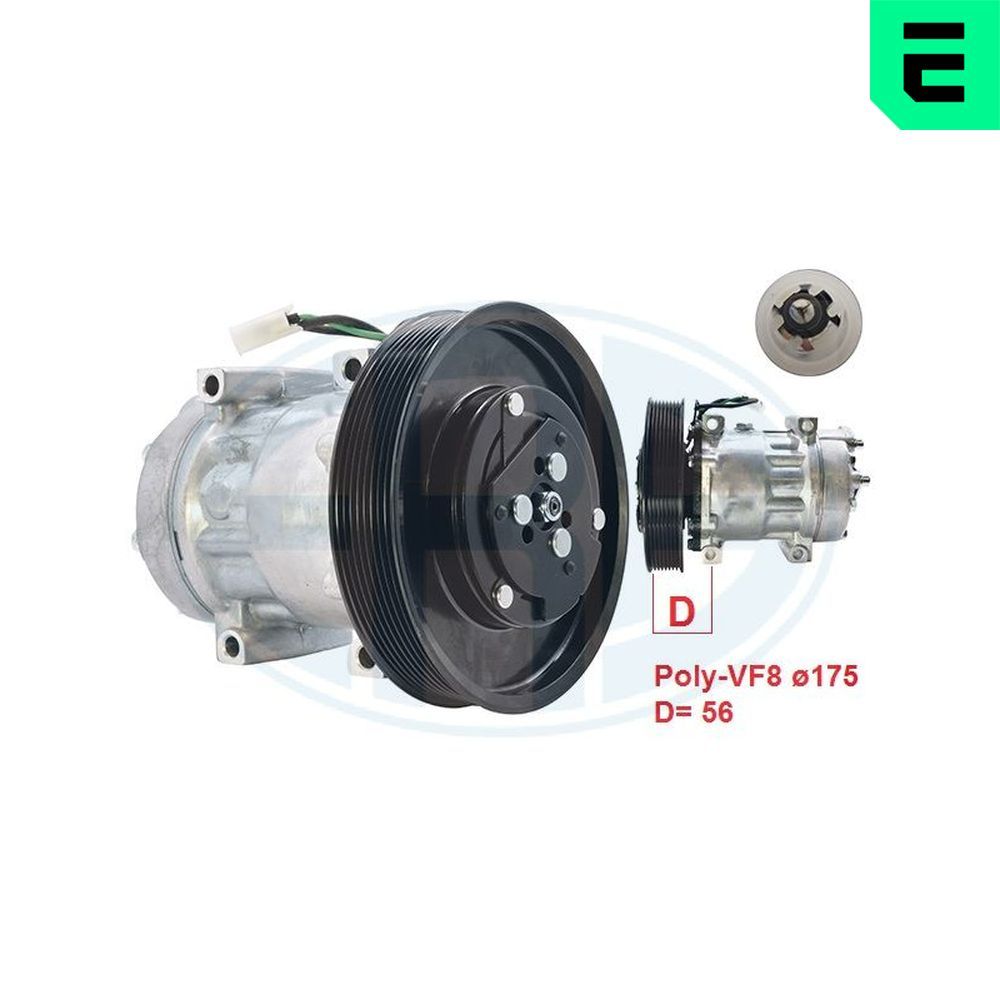 Compresor, climatizare ERA 670078