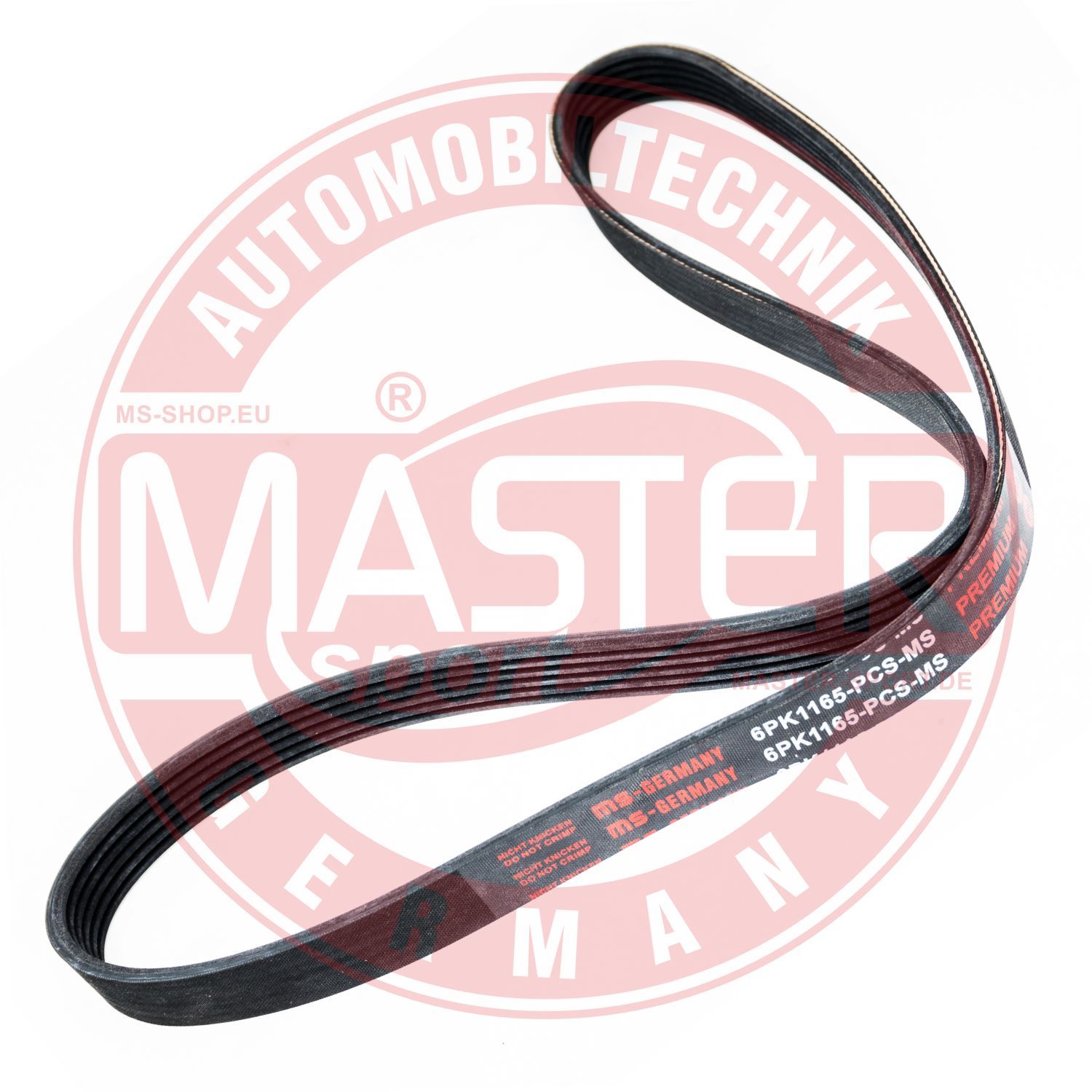 Pasek klinowy wielorowkowy MASTER-SPORT GERMANY 6PK1165-PCS-MS