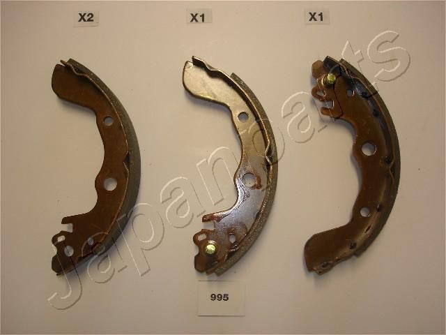 Zestaw szczęk hamulcowych JAPANPARTS GF-995AF